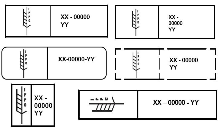 CWPCA Acceptable Formats for HT Stamps